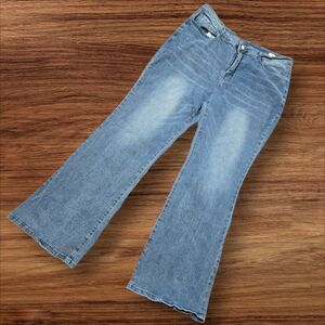 Plus Size Stretch Bootcut Jeans